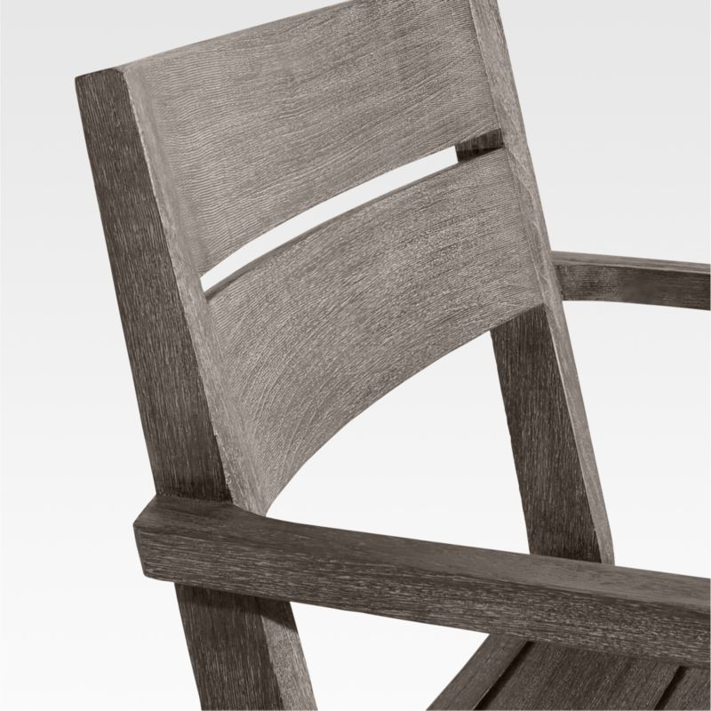 Regatta Grey Wash Stackable Dining Chair. - image 9 of 13