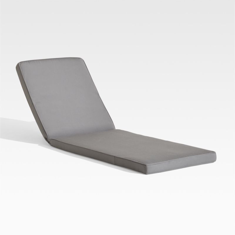 Regatta Graphite Sunbrella ® Outdoor Chaise Lounge Cushion