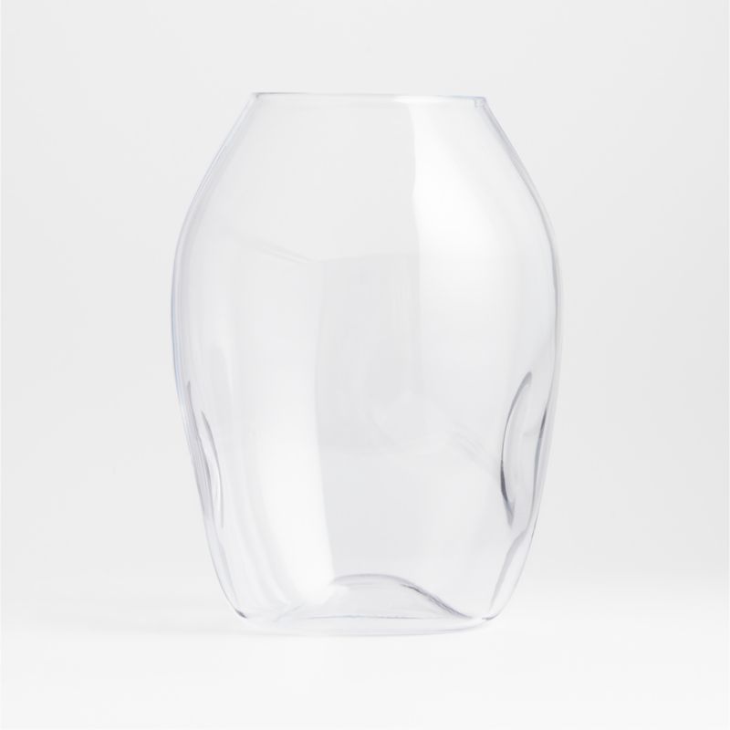 Regen Clear Blown Glass Vase 11" - image 4 of 6