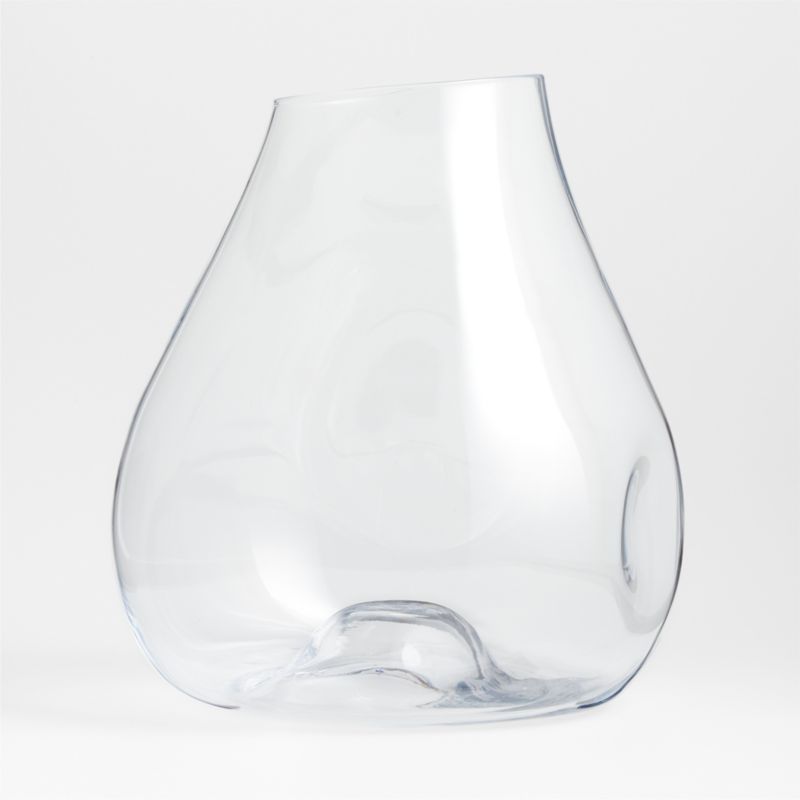 Regen Clear Blown Glass Vase 15" - image 4 of 6