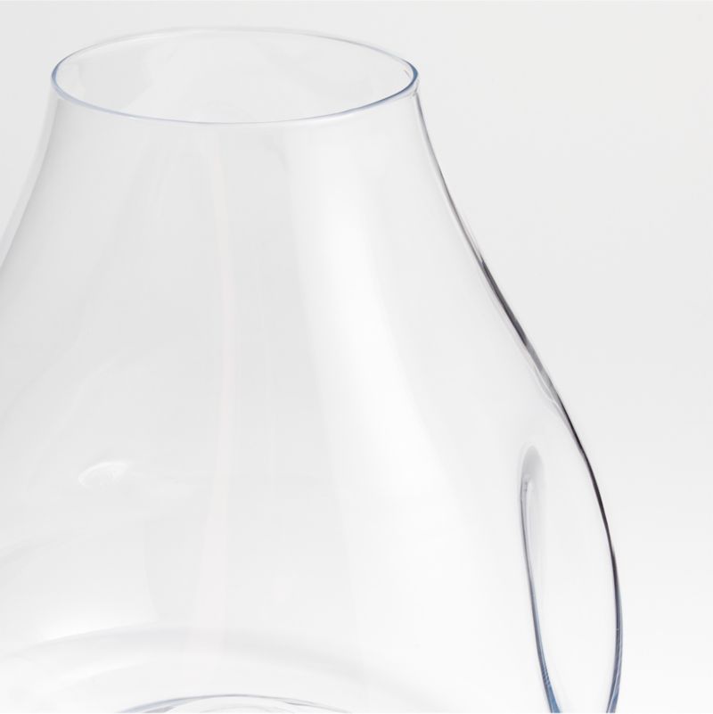 Regen Clear Blown Glass Vase 15" - image 5 of 6