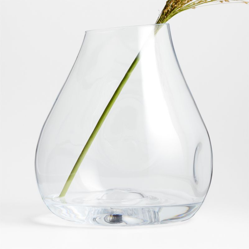 Regen Clear Blown Glass Vase 15" - image 0 of 6