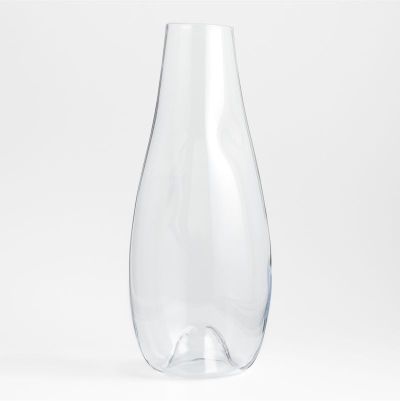 Regen Clear Blown Glass Vase 21" - image 3 of 5