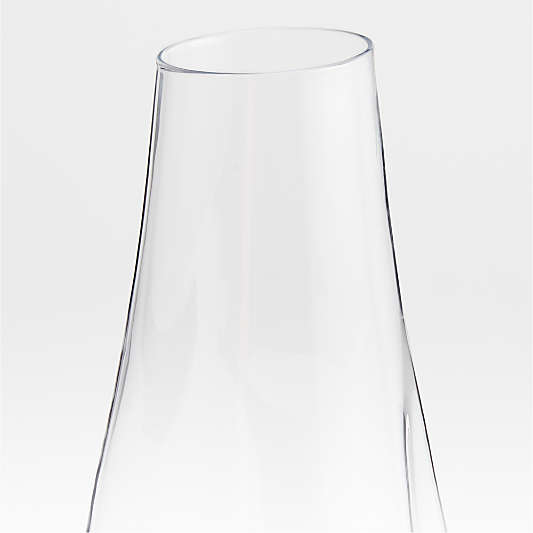 Regen Clear Blown Glass Vase 21"