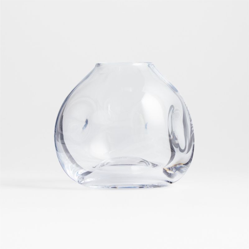 Regen Clear Blown Glass Vase 5" - image 6 of 10