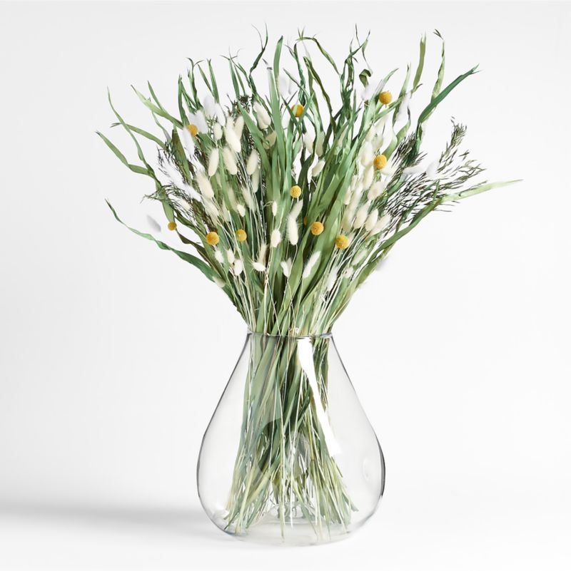 Regen Clear Blown Glass Vase 15" - image 3 of 6