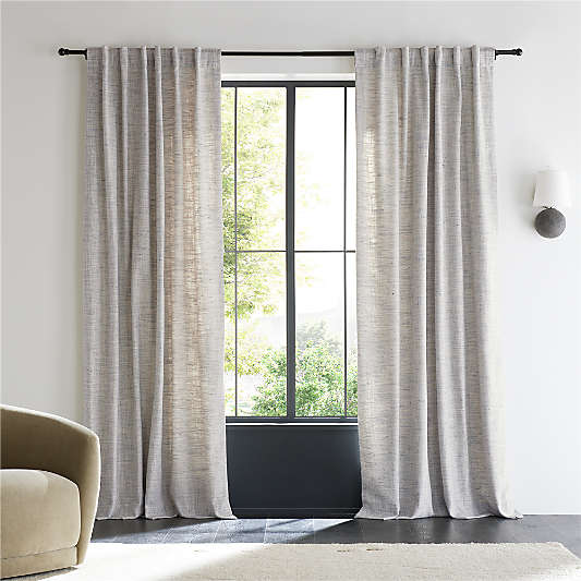 Reid Blue Window Curtain Panel