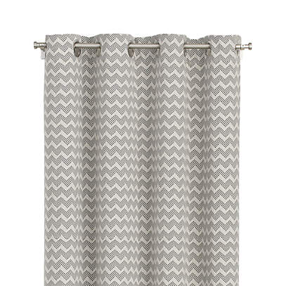 Reilly 50 X108 Grey Chevron Curtain Panel Reviews Crate And Barrel Reilly 50 X108 Grey Chevron Curtain, Yellow And White Chevron Curtains