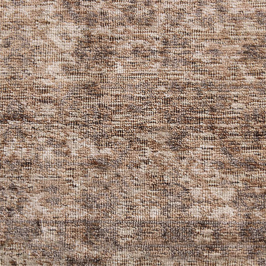 Reims Wool Blend Traditional Handwoven Brown Area Rug 8'x10'