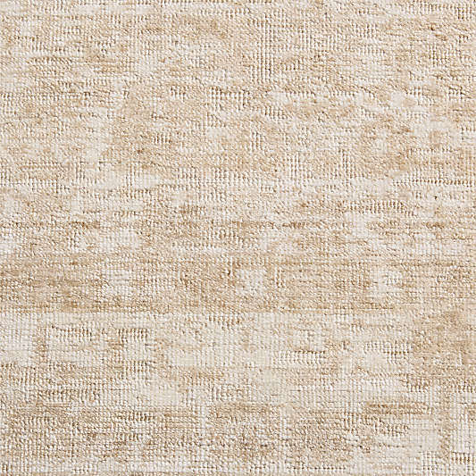 Reims Wool Blend Traditional Handwoven Ivory Area Rug 6'x9'