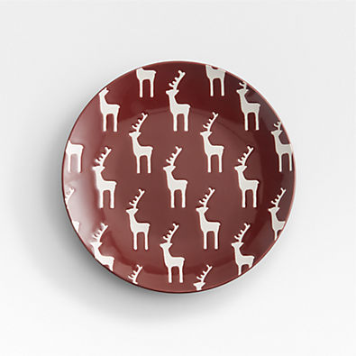View Holiday Reindeer Salad Plate details