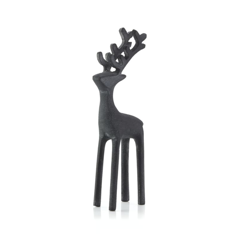 Zinc Holiday Reindeer Decoration 9" - image 8 of 13