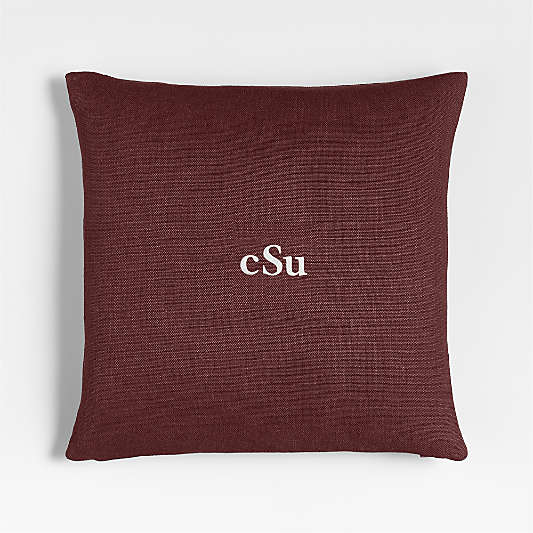 Burnt Green Multi Throw Pillow Arrangement