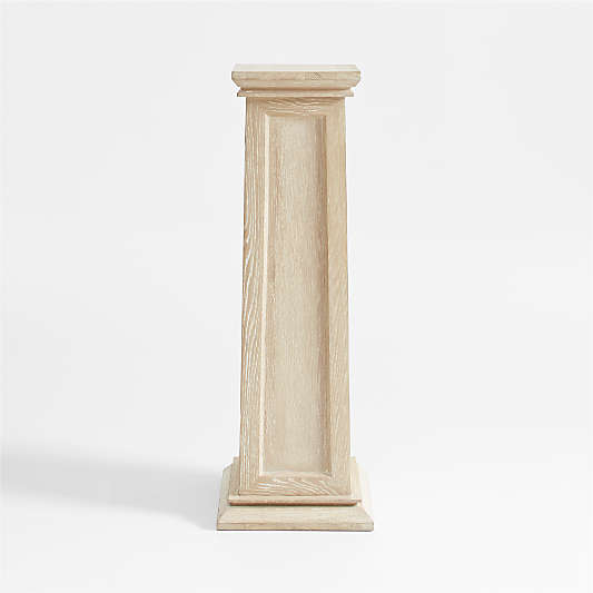 Relic Oak Pedestal Table by Athena Calderone