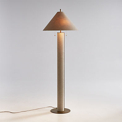 Crate & Barrel Remi Floor Lamp