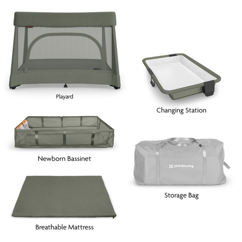 UPPAbaby ® Maddie Green REMI Play Yard/Portable Crib - image 7 of 8