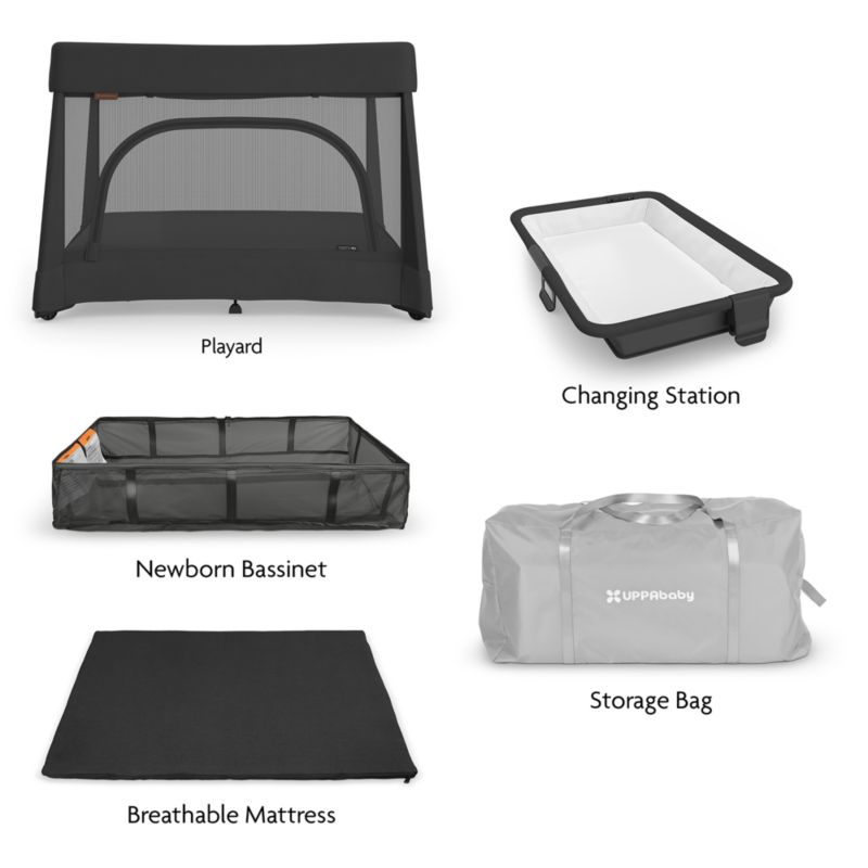 UPPAbaby ® Mason Black REMI Play Yard/Portable Crib - image 8 of 9