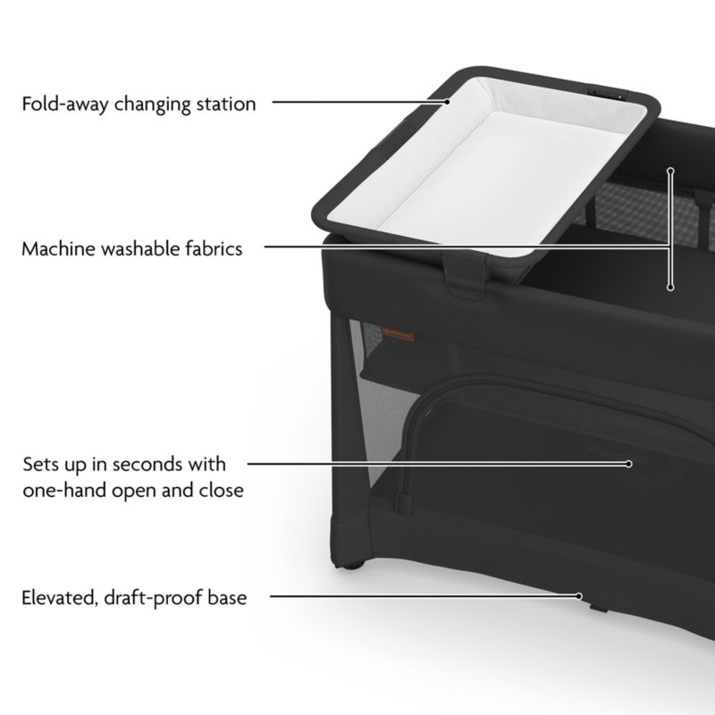 UPPAbaby ® Mason Black REMI Play Yard/Portable Crib - image 5 of 9