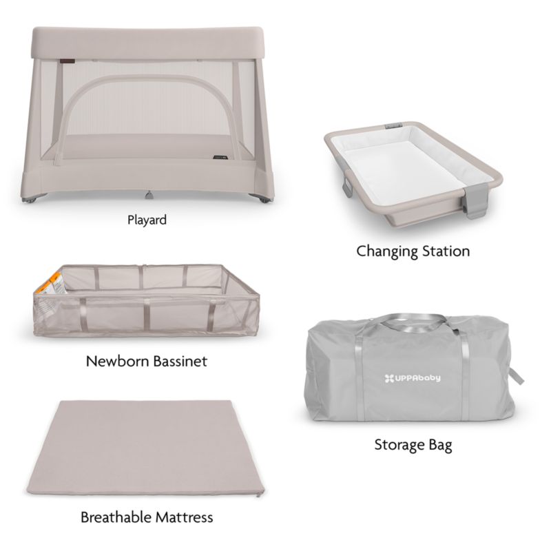 UPPAbaby ® Townsend Beige REMI Play Yard/Portable Crib - image 7 of 8