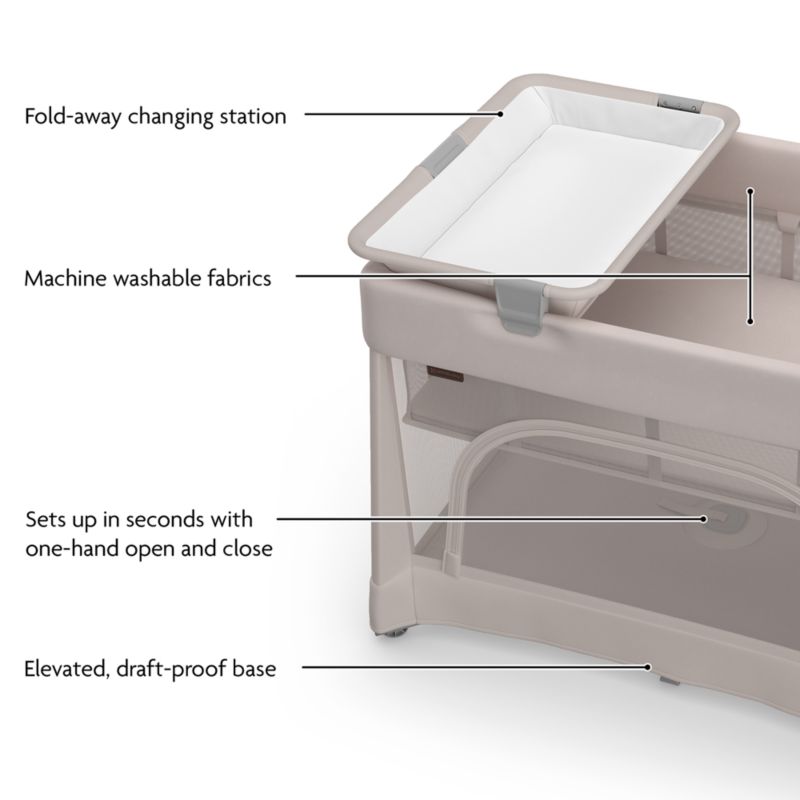 UPPAbaby ® Townsend Beige REMI Play Yard/Portable Crib - image 4 of 8
