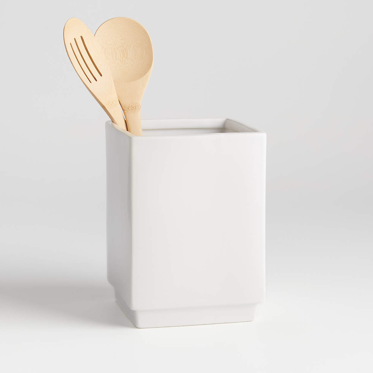 Remi Square Utensil Holder + Reviews Crate & Barrel