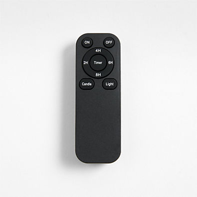 View Remote Control for Clear Glass Flameless Pillar Candle details