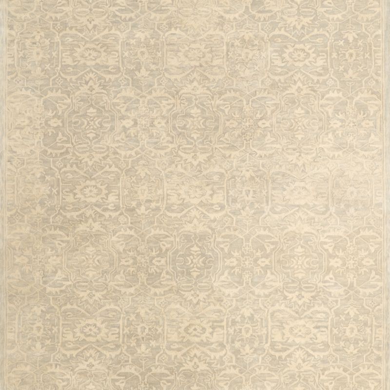 Rennes Wool Traditional Grey Area Rug 6'x9' - image 0 of 4