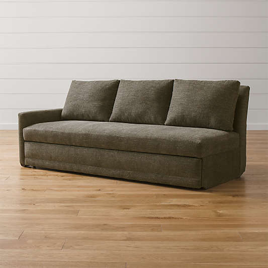 Reston Left Arm Queen Trundle Sleeper Sofa