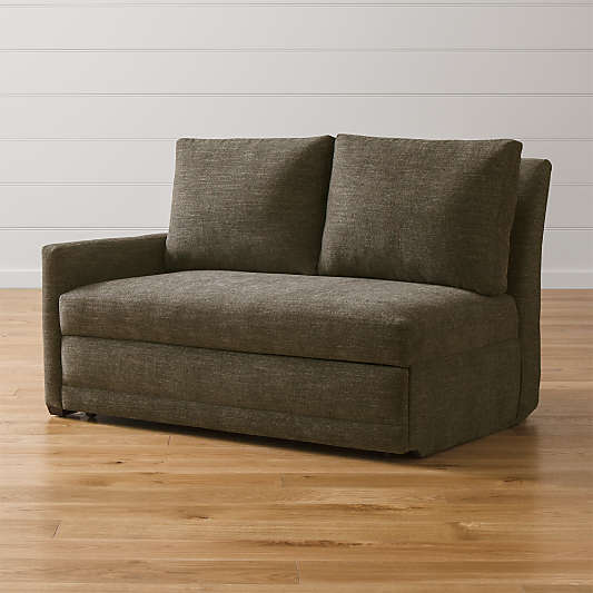 Reston Left Arm Loveseat Trundle Sleeper Sofa