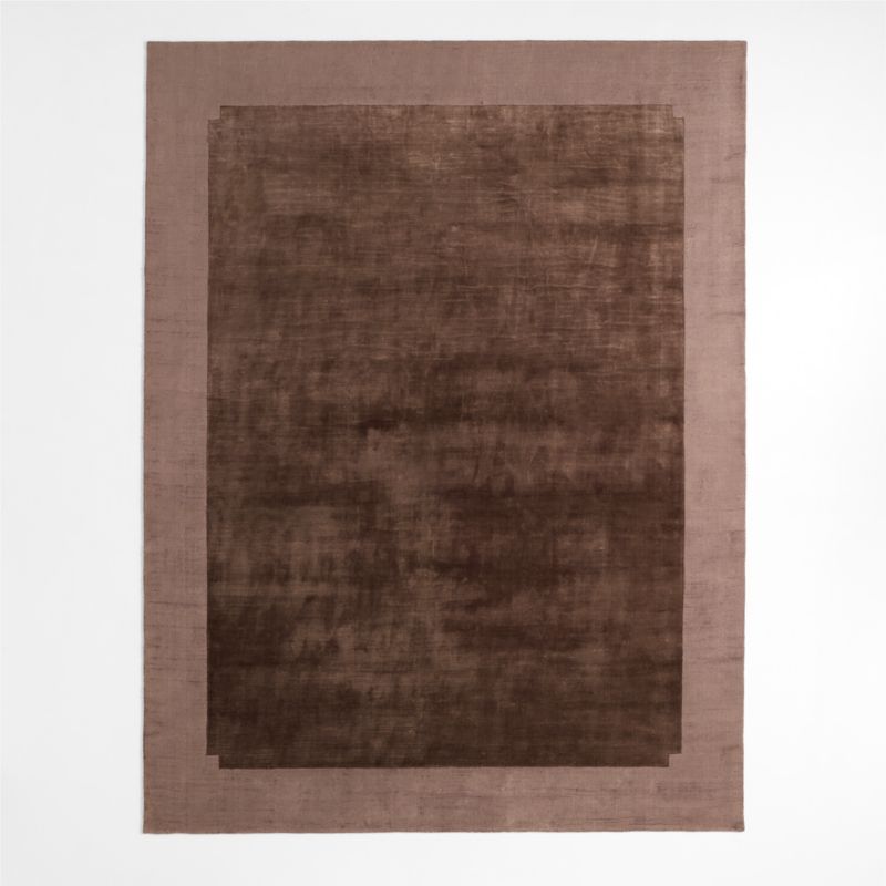 Retenue Viscose Rust Red Area Rug 9'x12' by Athena Calderone - image 2 of 6