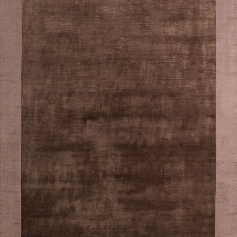 Retenue Viscose Rust Red Area Rug 9'x12' by Athena Calderone - image 0 of 6