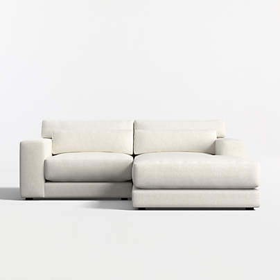 Retreat 2-Piece Small Space Sectional Sofa with Chaise Lounge