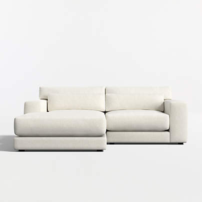 Retreat 2-Piece Small Space Sectional Sofa with Chaise Lounge