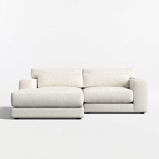 Retreat 2-Piece Small Space Sectional Sofa with Chaise Lounge