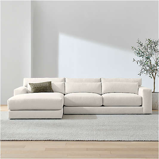 Retreat 2-Piece Sectional Sofa with Chaise Lounge