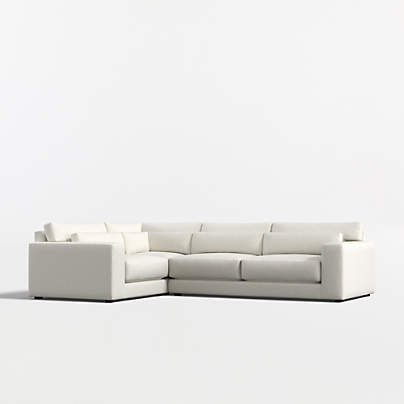 Retreat 3-Piece L-Shaped Sectional Sofa