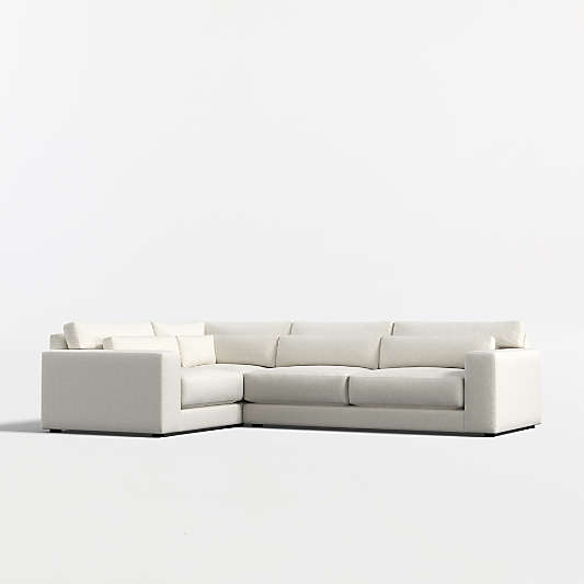 Retreat 3-Piece L-Shaped Sectional Sofa