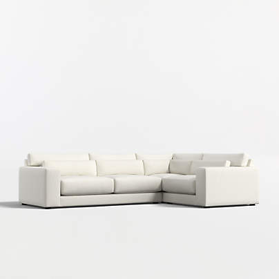 Retreat 3-Piece L-Shaped Sectional Sofa