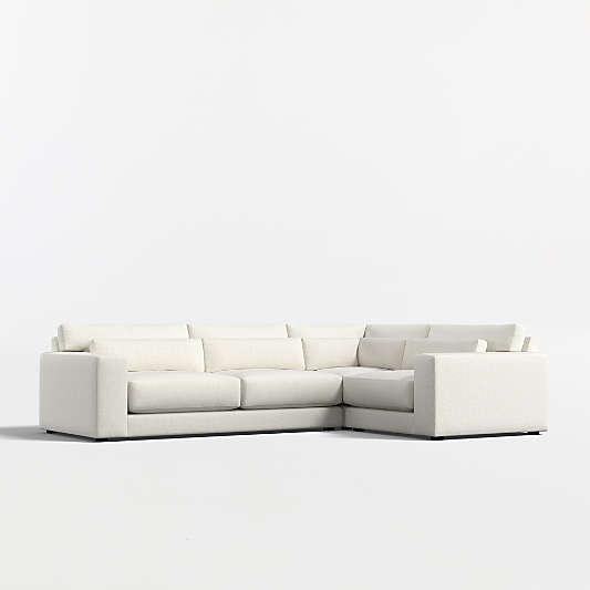 Retreat 3-Piece L-Shaped Sectional Sofa