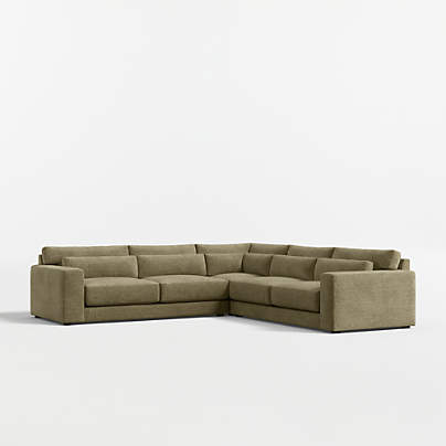 Retreat 3-Piece L-Shaped Sectional Sofa