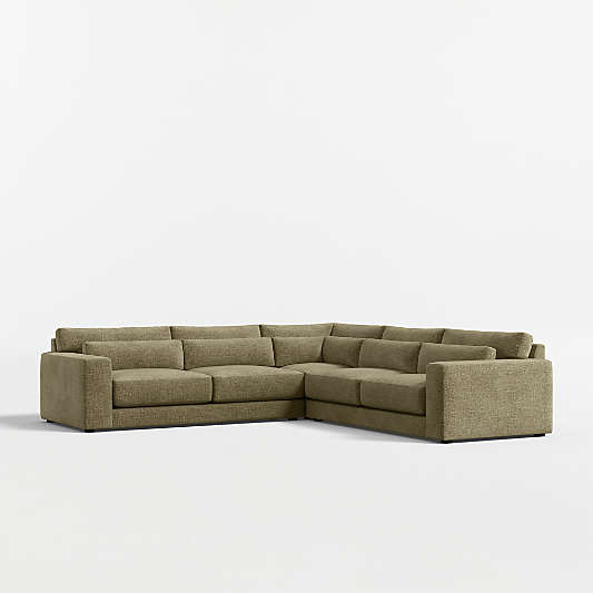 Retreat 3-Piece L-Shaped Sectional Sofa