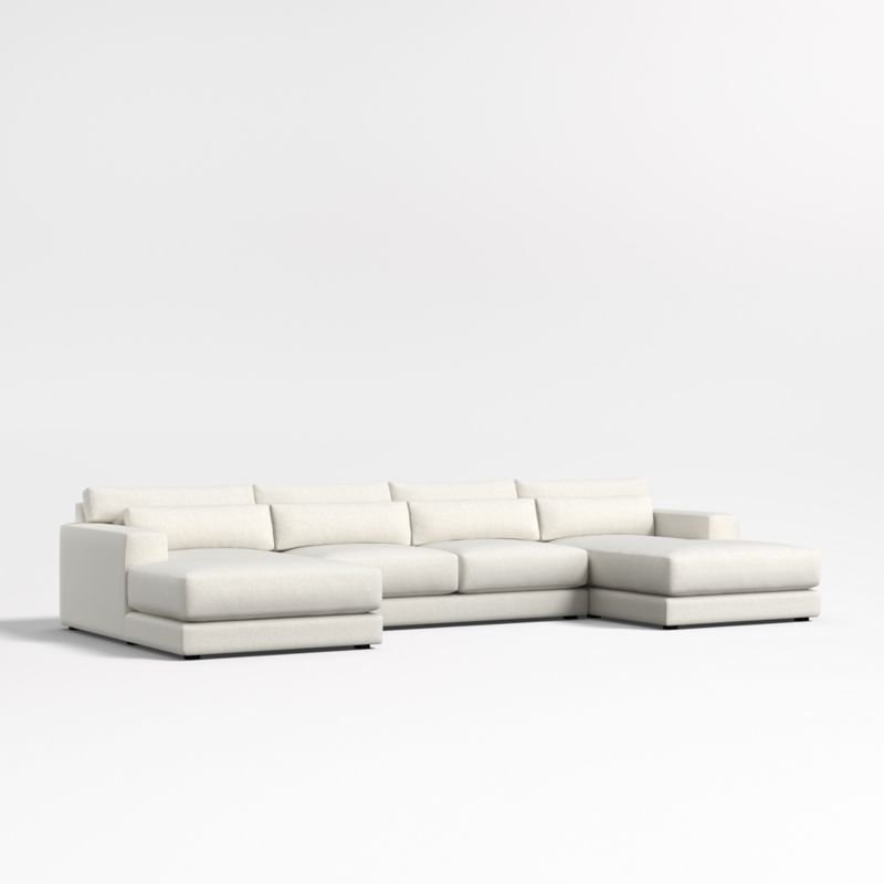 Retreat 3-Piece Double-Chaise Sectional Sofa - image 0 of 8