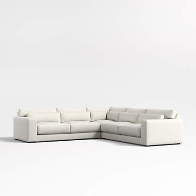 Retreat 3-Piece L-Shaped Sectional Sofa