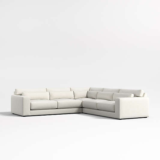 Retreat 3-Piece L-Shaped Sectional Sofa