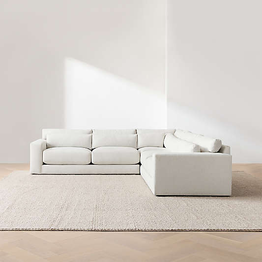 Retreat 3-Piece L-Shaped Sectional Sofa