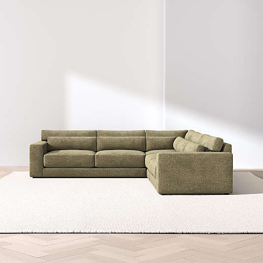 Retreat 3-Piece L-Shaped Sectional Sofa