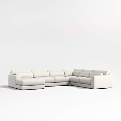 Retreat 4-Piece L-Shaped Sectional Sofa with Chaise Lounge
