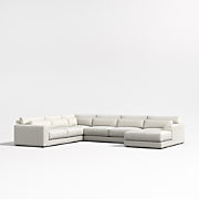 Retreat 4-Piece Corner Sectional Sofa