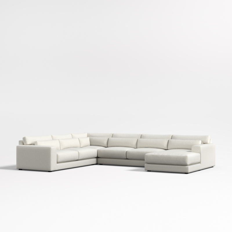 Retreat 4-Piece L-Shaped Sectional Sofa with Chaise Lounge - image 0 of 15