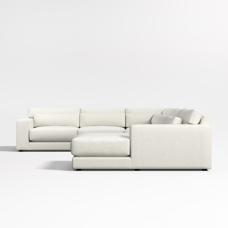 Retreat 4-Piece L-Shaped Sectional Sofa with Chaise Lounge - image 14 of 15